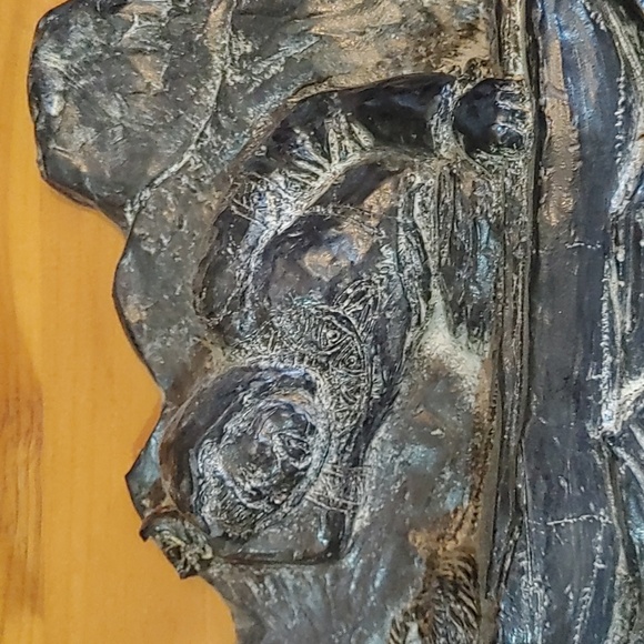 Al Wolf Soapstone Plaque - Picture 4 of 7